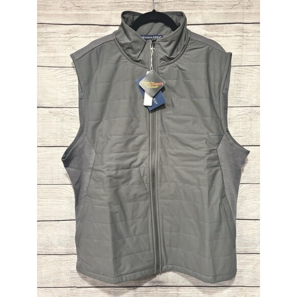 Other - Devon & Jones Men Classic Charleston Hybrid Vest in Graphite Grey Sz 2XL Outdoor